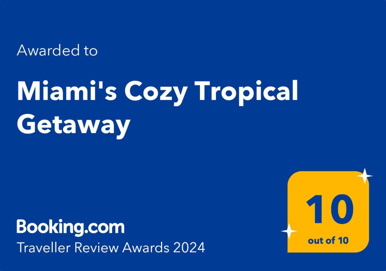 Miami'S Cozy Tropical Getaway Vila Exterior foto